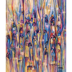 Muhammad Yousuf, 24 x 30 Inch, Acrylic On Canvas, Figurative Painting, AC-MYSF-052